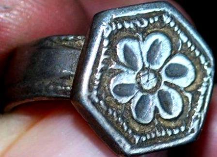 Omani antique silver ring